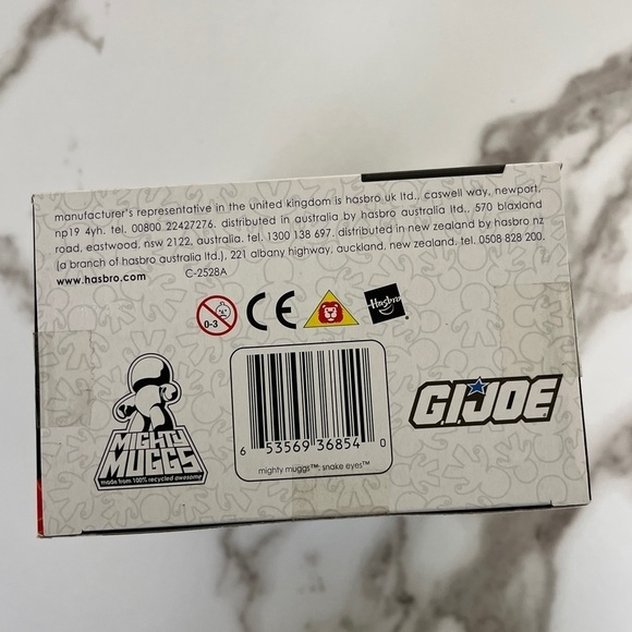Hasbro Mighty Muggs G.I.Joe Snake Eyes Machine Gun Sword NEW Figure Collectible - Picture 3 of 9